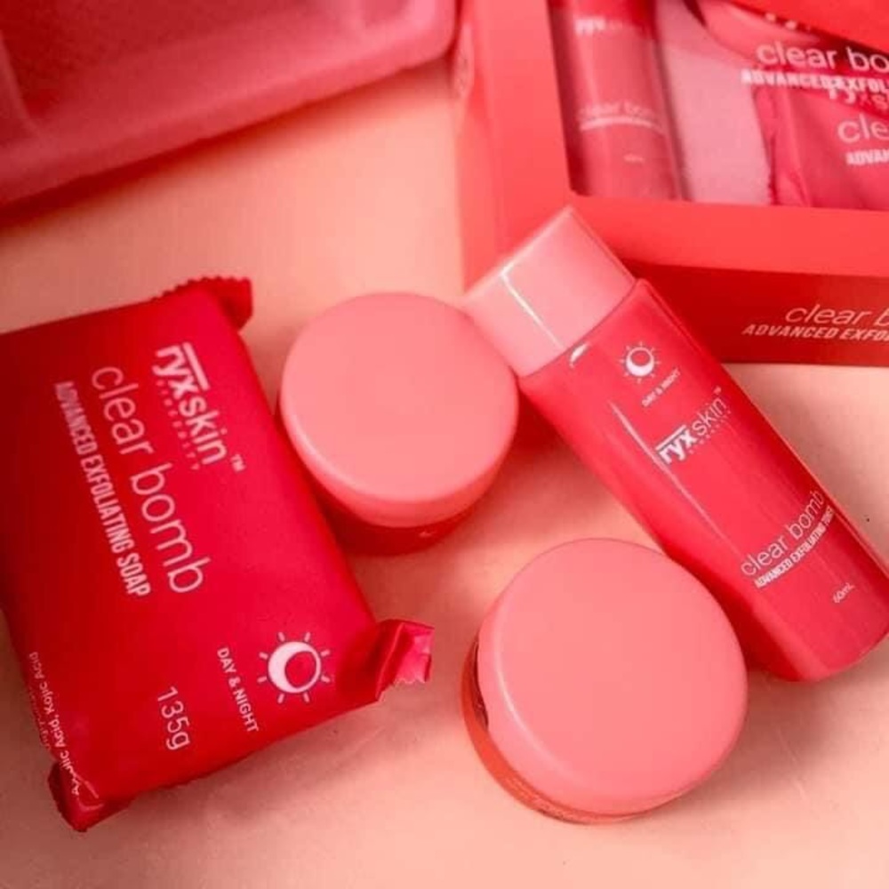 RyxSkin Clearbomb set